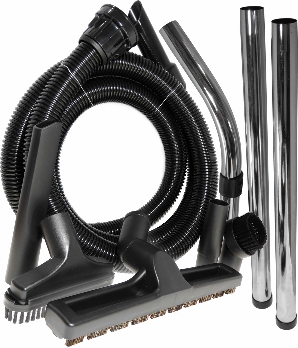 Dparts accessoireset met parketborstel geschikt voor Numatic Henry en Hetty stofzuiger - 32mm zuigmond set - Stofzuigerslang zuigbuis voet hulpstukken compleet kit stang kierenzuiger slang