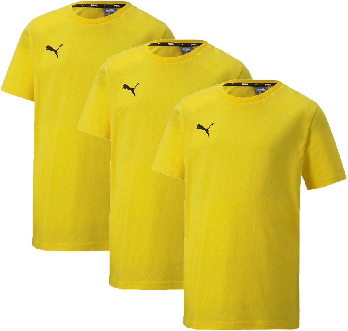 Puma teamGOAL Shirt Junior (3-pack) - Maat 164