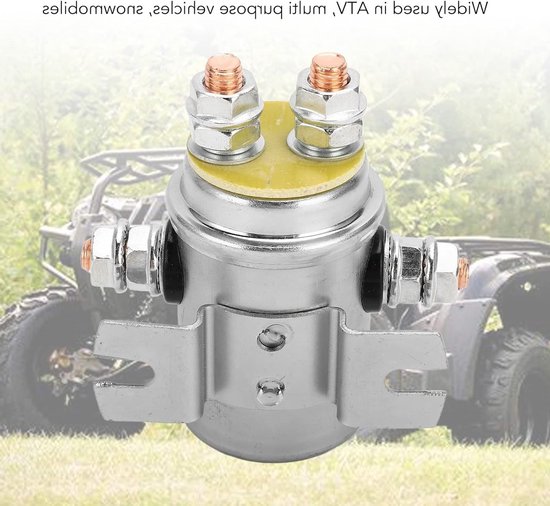 300A Wind Relay voor Off-Road Voertuigen, Waterdichte DC 12V Starter Relay met Messing Spoel, ATV Accessoire en Vermogen Relay van Merkloos — afbeelding 3