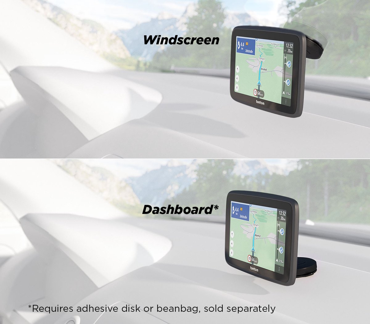 TomTom GO Classic 6 (2nd GEN) - Autonavigatie - Europa (incl. dubbele USB snellader) thumbnail 2