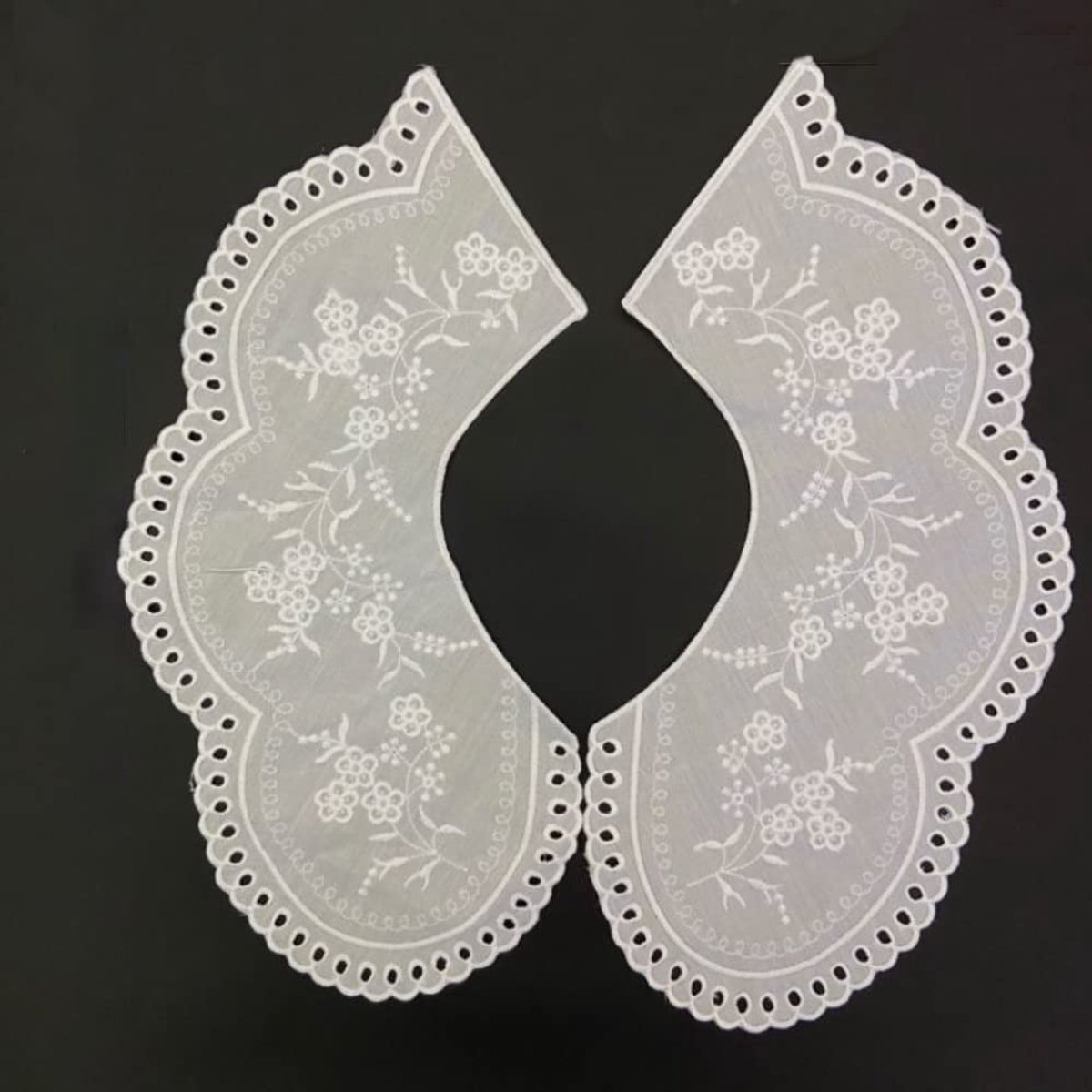 Elegante Kanten Kraag voor DIY Mode - Removable Lace Chiffon False Collar - 12 Kleuren Beschikbaar