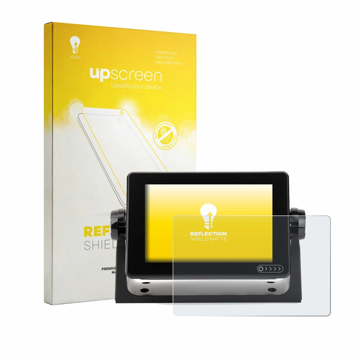 upscreen - Screenprotector voor Raymarine Axiom+ 7 - Folie Beschermfolie anti glare matte