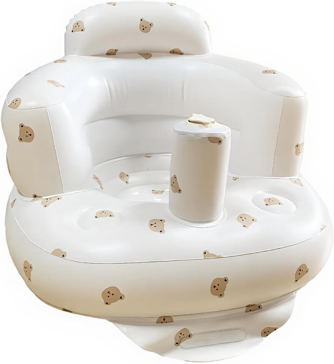 Opblaasbare Baby Support Chair met Stijlvol Design - Zachte Sofa voor Leren Zitten, Ideaal voor Thuisgebruik en Comfortabele Speelomgeving