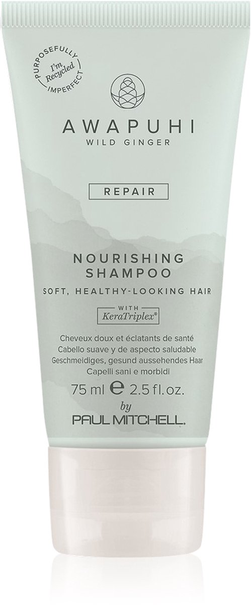 Paul Mitchell Awapuhi Wild Ginger Repair Nourishing Shampoo – Voedende Shampoo – 75 ml
