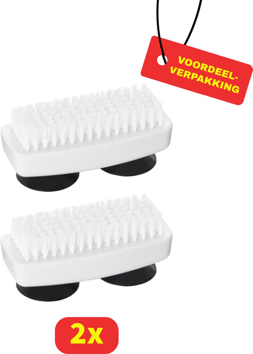 VITILITY Nagelborstel - Stabiel - 2 stuks - Voordeelverpakking