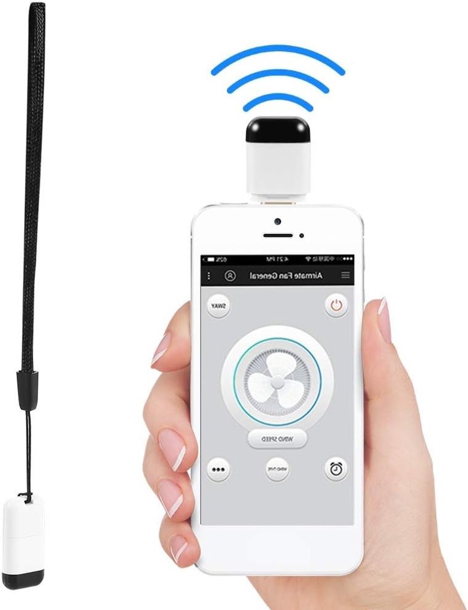 Universele Android Smartphone IR Afstandsbediening voor TV, DVD, Airco en Projectoren - Compatibel met Meerdere Apparaten