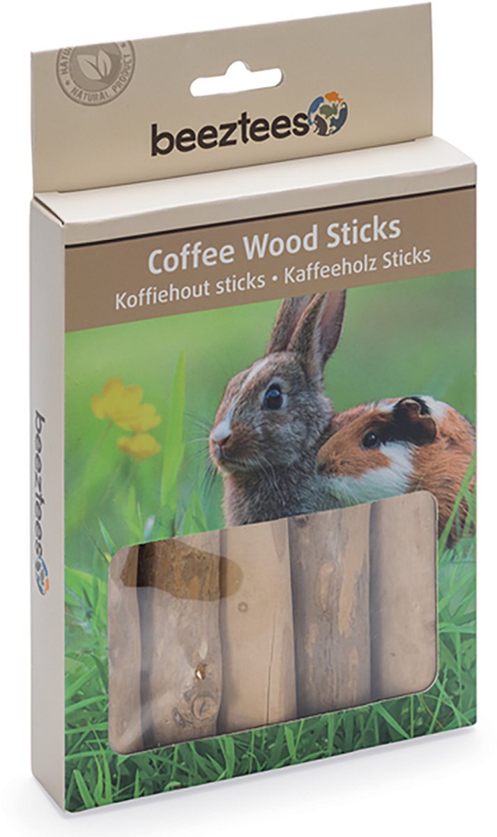 Beeztees knaagdier sticks - Koffiehout 10 st