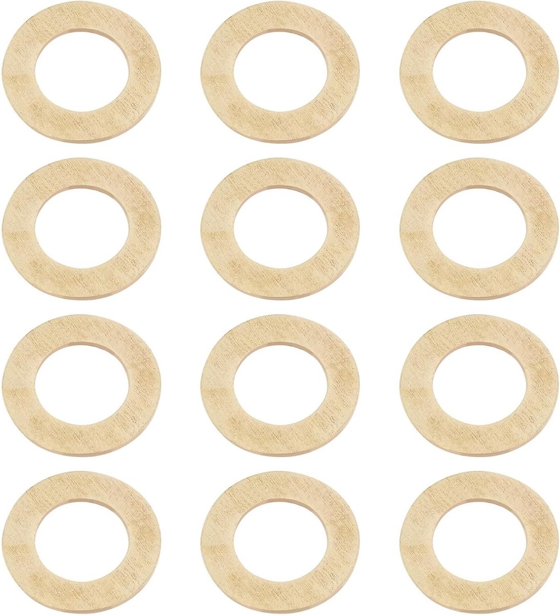 12 Stuks Gitaar Messing Truss Rod Washers 0.5 x 1cm voor Vintage Gitaar en Basgitaar Truss Rods, Duurzaam en Betrouwbaar Accessoire