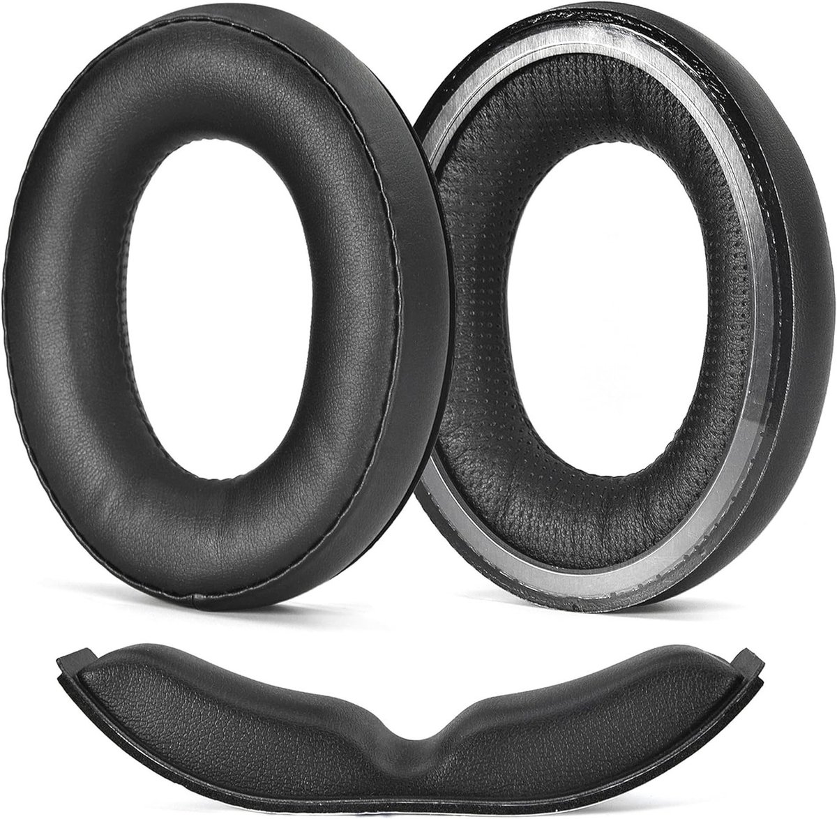 Vervangende Oorkussens en Hoofdband voor Sennheiser HD620S, HD400Pro en HD560S Hoofdtelefoons, Zacht Eiwitleer, Extra Dikte en Comfort