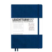 Leuchtturm1917 A5 Medium Academic Week Planner 2019 - 2020 (18 maands) hardcover Navy