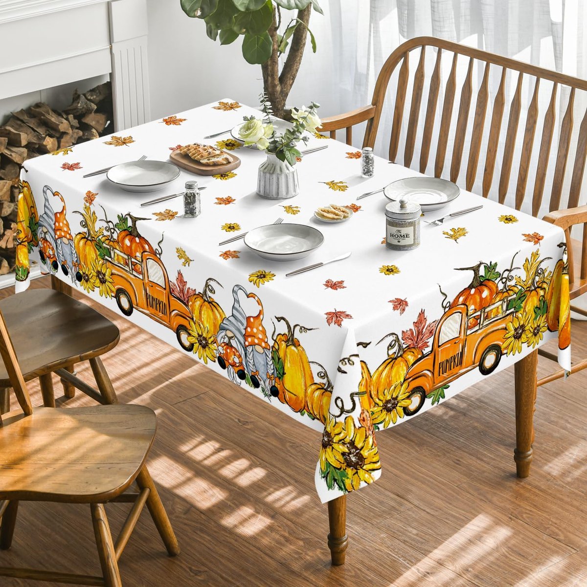 CE - Tafellaken - Herfstthema - 140x200 cm - Plam Odporny