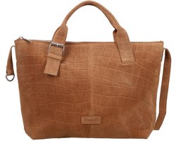 Shabbies Amsterdam Handtas / Crossbodytas Dames - Leer - Essie - Cognac