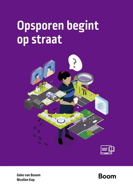 Boom studieboeken criminologie & veiligheid - Opsporen begin ... - cover