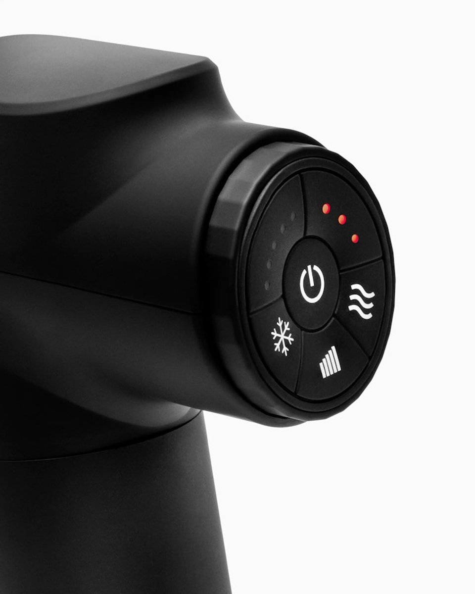 Flowlife Flowgun Heat – Massage Gun met Warmte & Koude Therapie – Professioneel – Massage Apparaat – Massage Pistool – 5 Snelheden – 10mm Slagdiepte – Spierherstel Apparaat met 5 Opzetstukken — cadeau in Sport & Outdoor - foto 2