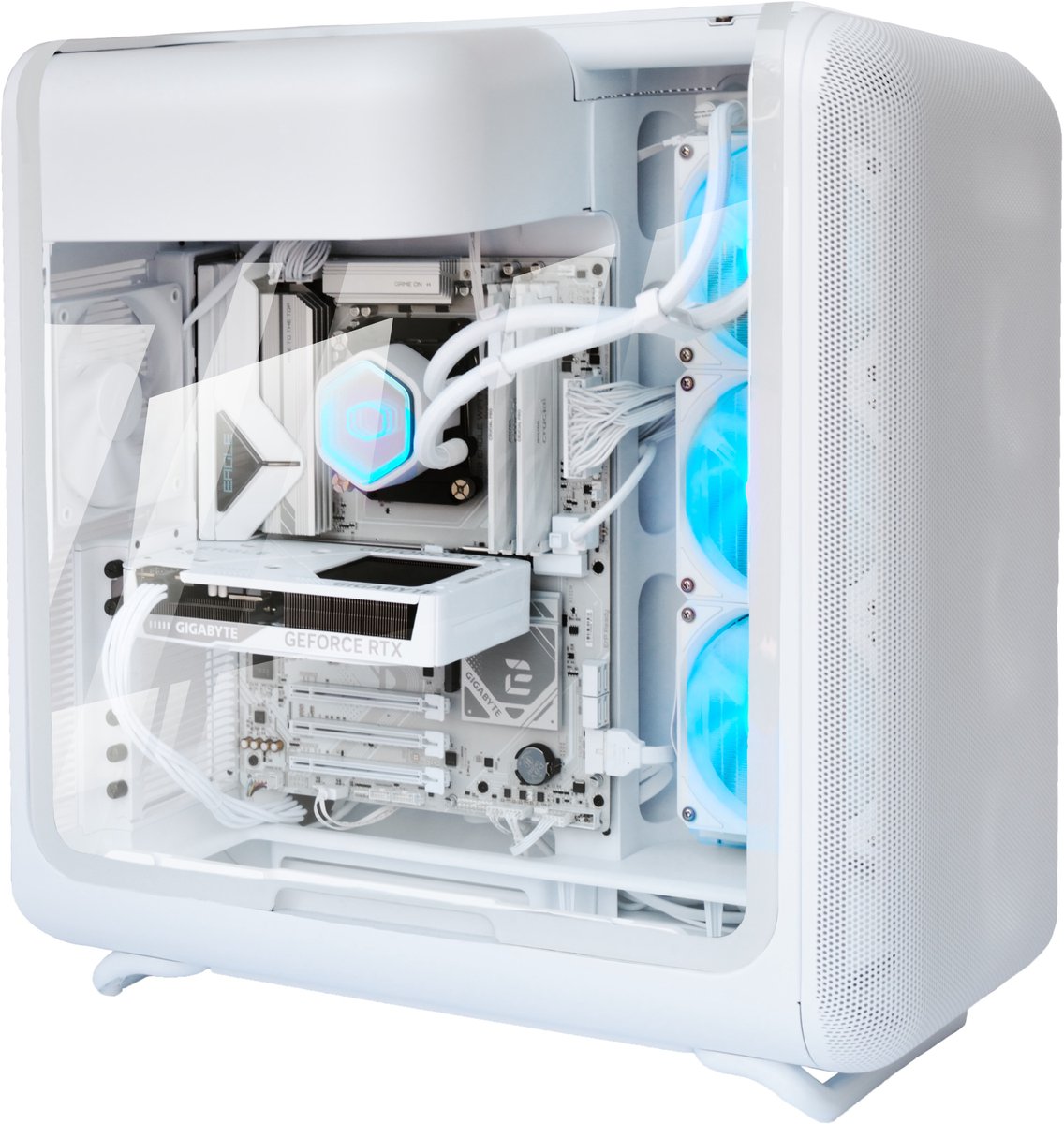 peta Snow White GamePC - AMD Ryzen 7 8700F - 16GB DDR5 - 1.0TB SSD - Nvidia RTX5060 8GB - WiFi - Windows 11 Pro