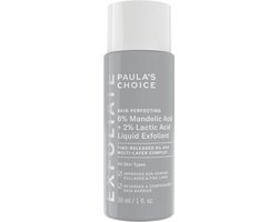Paula's Choice SKIN PERFECTING 6% Mandelic Acid + 2% Lactic Acid AHA - Gezicht Exfoliant - Vermindert Fijne Lijntjes Zichtbaar & Rimpels - Alle Huidtypen - 30 ml