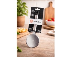MasterChef Pizza Snijder RVS – Pizzasnijder Stainless Steel 430 – Ergonomische Handgreep – Vaatwasserbestendig