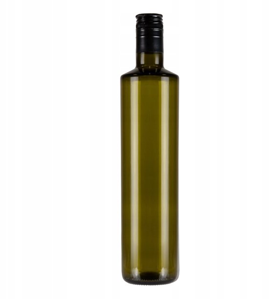 Bimberek DORICA - Flessen - 750ml - Olijfgroen Glas - Metaal Dop van Bimberek — afbeelding 2