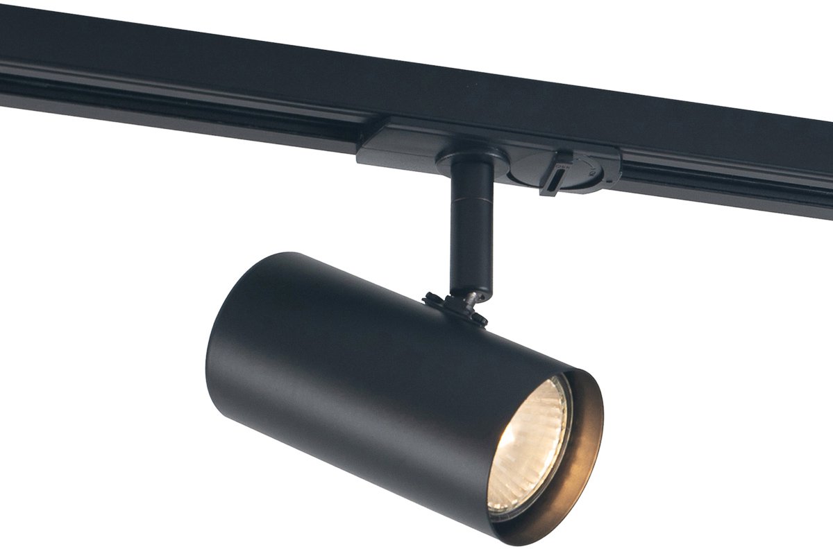 Italux Marvi - Reflektor - Zwart Mat - GU10 - 1 Lichtpunt