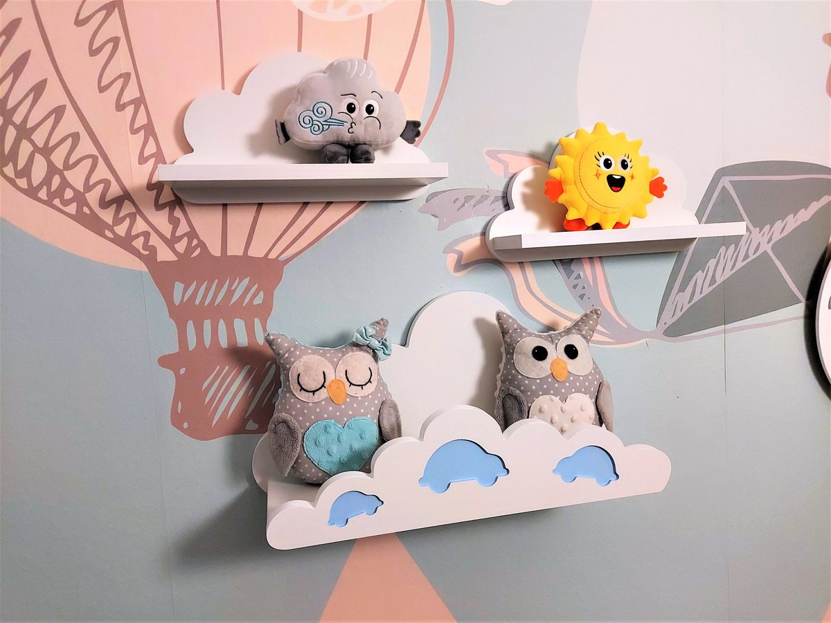 Moliland Venezia Serie - Wolkenplankset - Premium - Handgeschilderde Autootjes - MDF 18mm