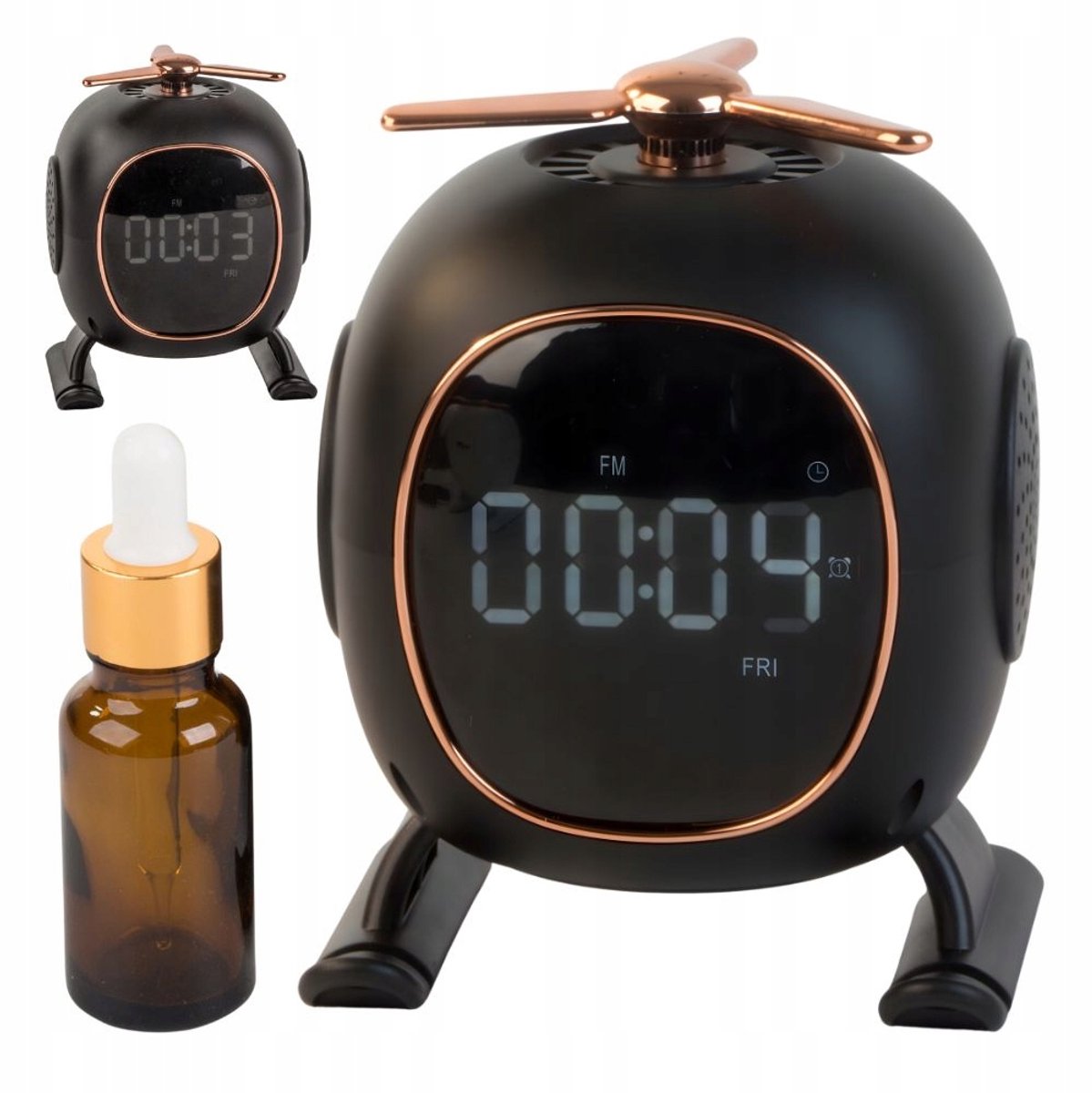 Pingyang Rongrong - Bluetooth Speaker - Aromatherapie - LED Lamp - Wekker