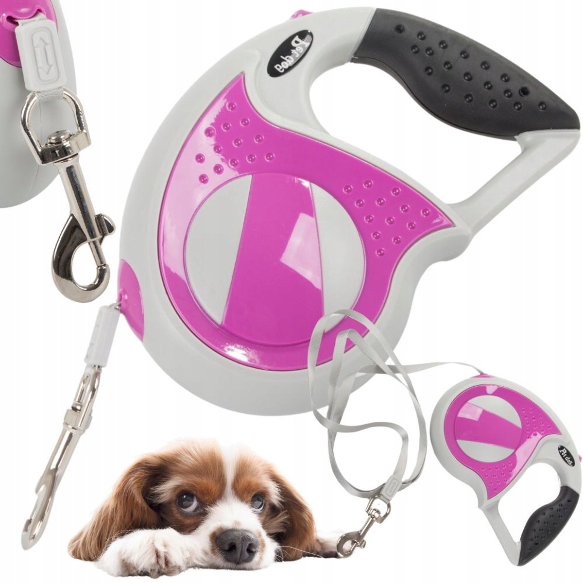 Ouyaying - Automatische Hondenriem - 5m - Blokkeersysteem - Tot 20kg