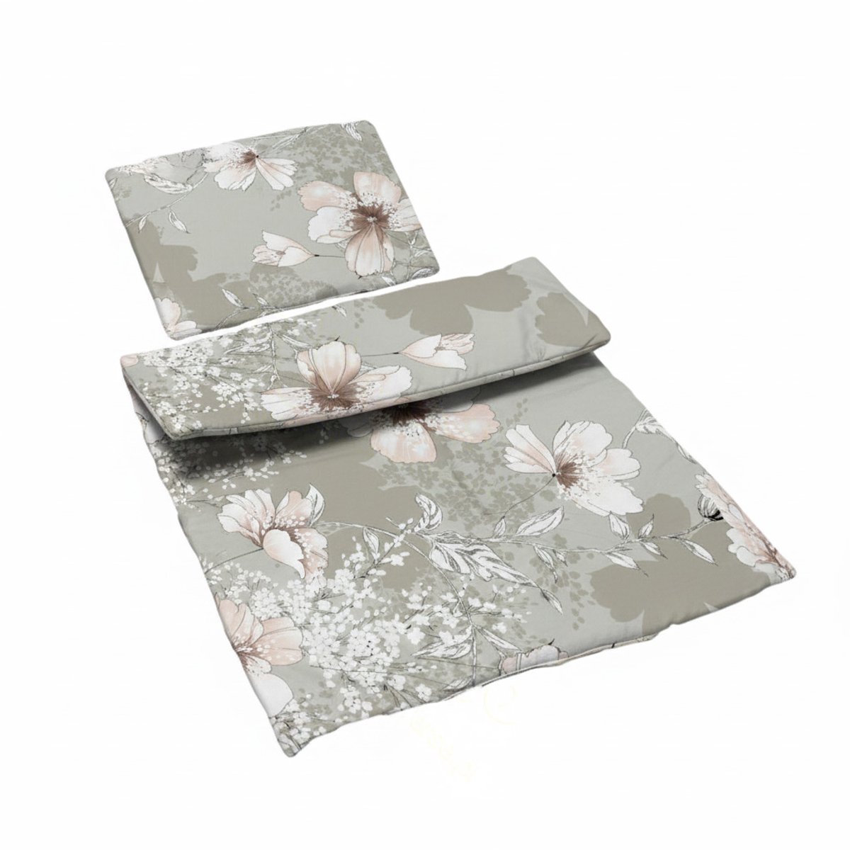 BabyUniverse - Kinderwagenaccessoire - Hibiscus - 2-delig Set - Dekbed en Kussen
