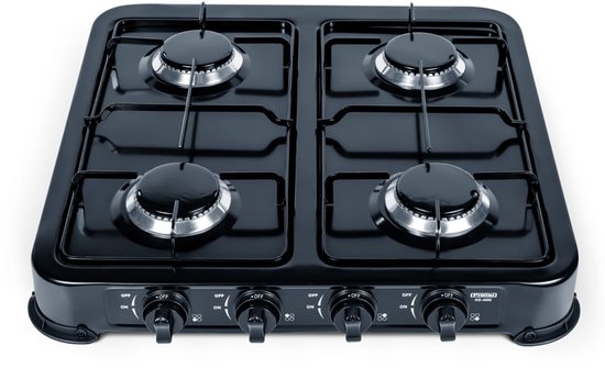 Promis KG400C camping kookplaat 4 zones - kleur zwart van Pro — afbeelding 2