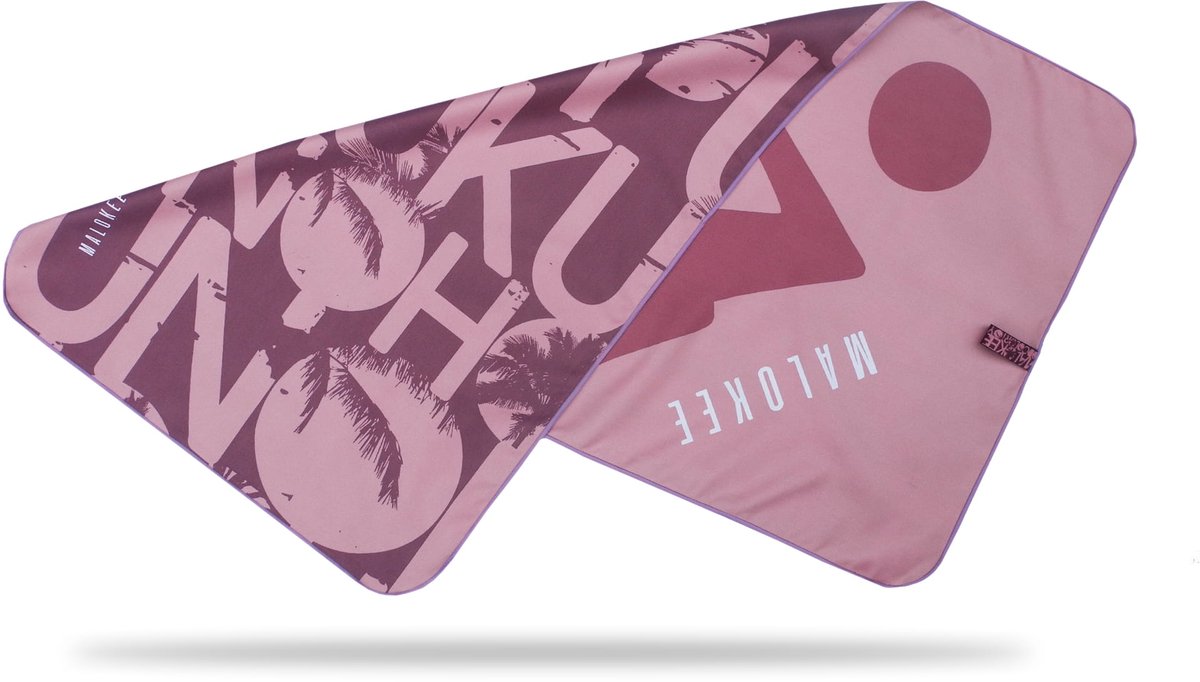 Malokee Nohopuku - Sporthanddoek - Snel Drogen - Microvezel - Roze