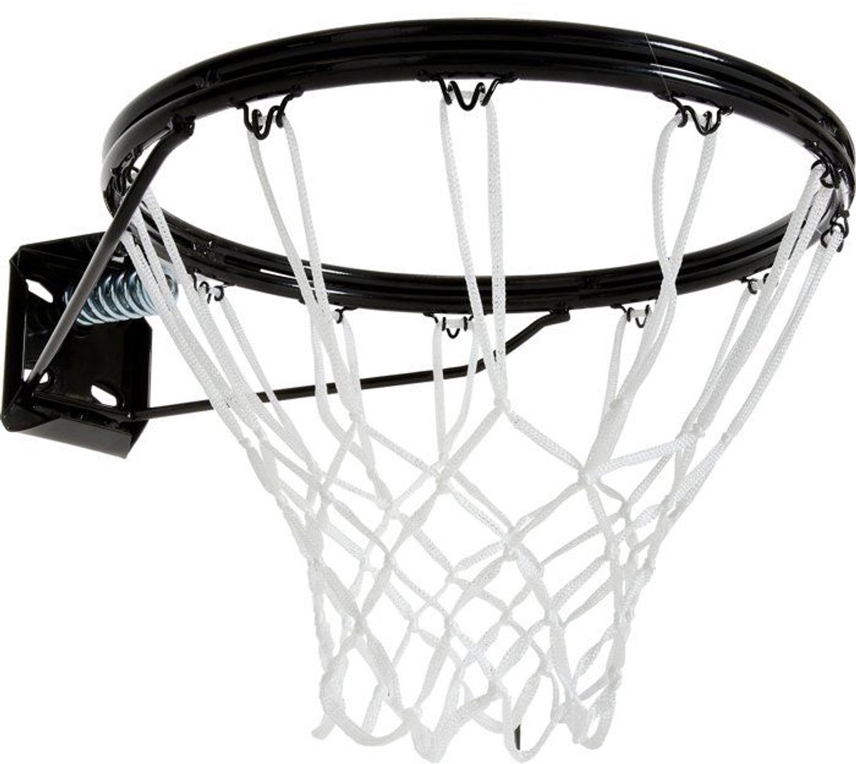 Basketbalring met veren - Zwart