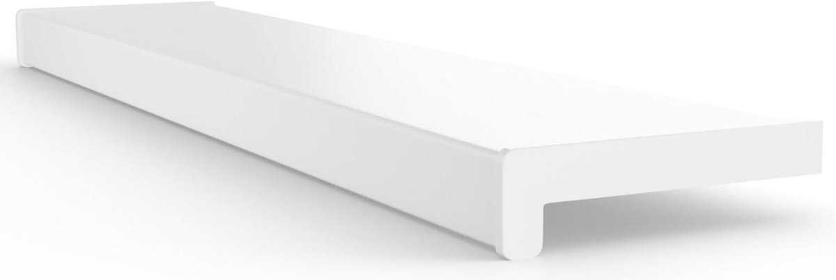 Vensterbank PVC - Binnen vensterbank - Raam decoratie - Onderhoudsvriendelijk en robuust - 40 cm x 70 cm - Wit
