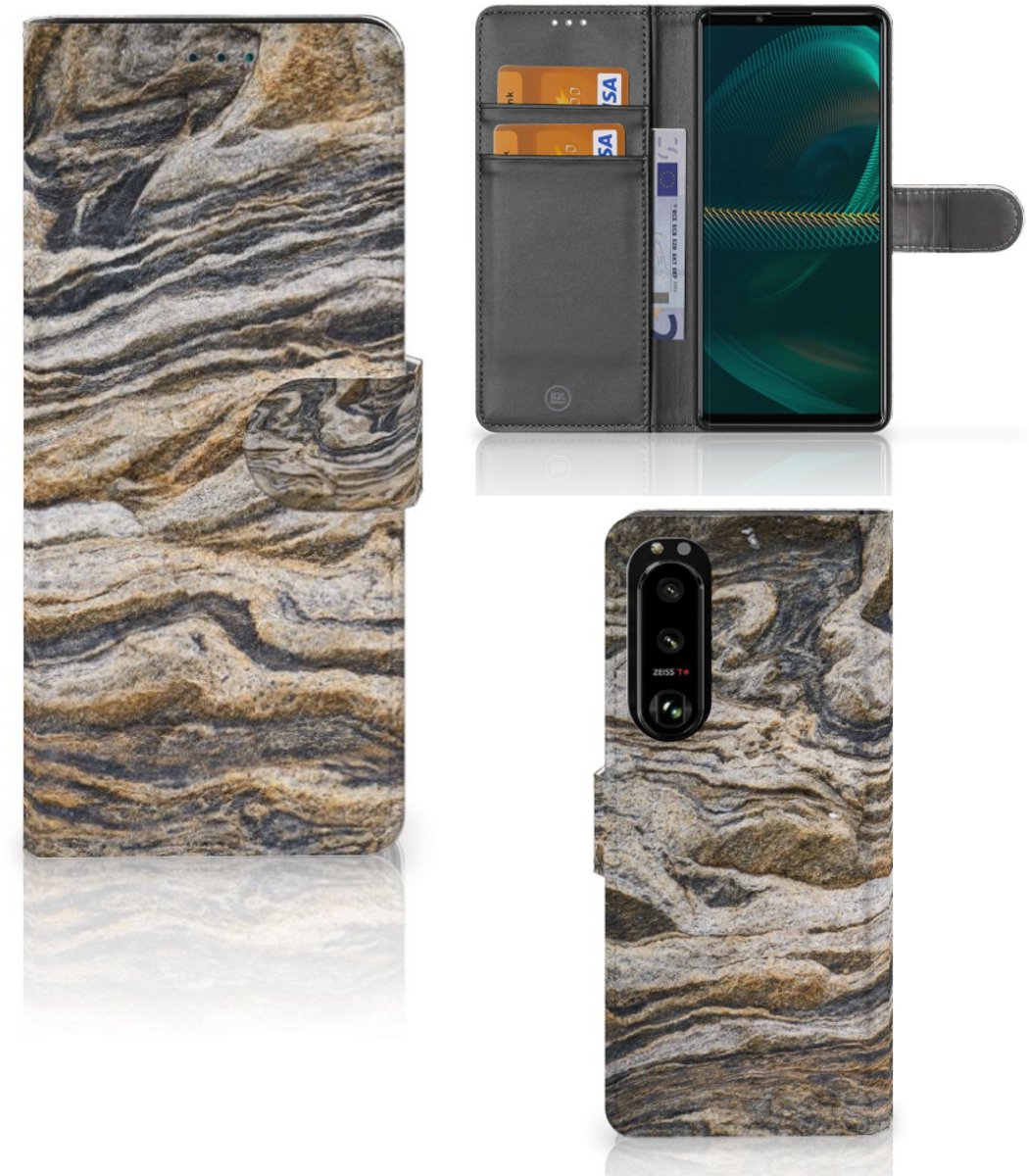 Sony Xperia 5III Bookcase Steen