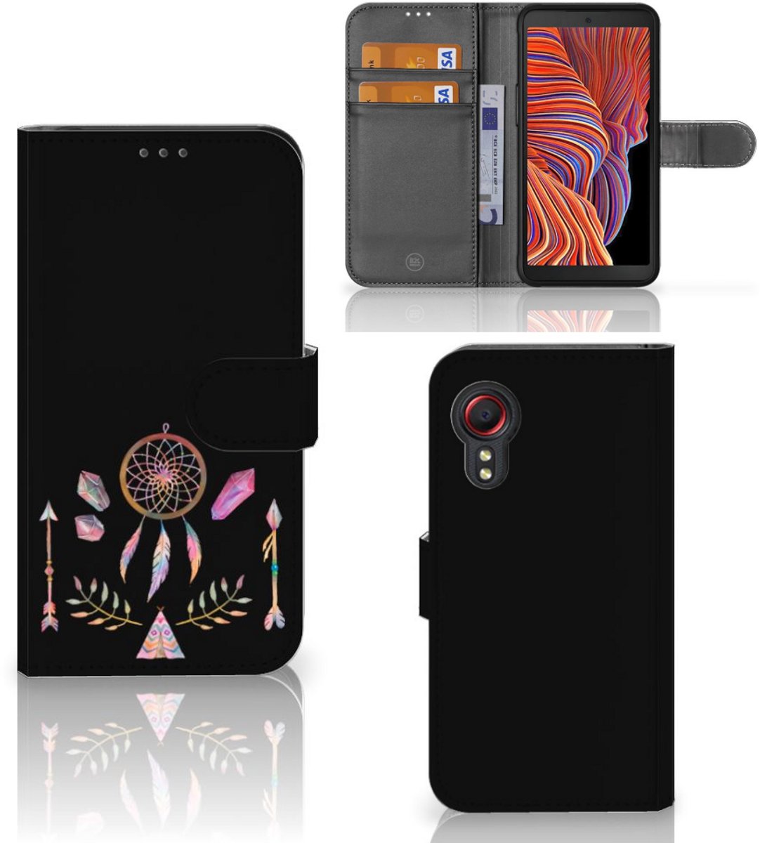Samsung Galaxy Xcover 5 Leuk Hoesje Boho Dreamcatcher