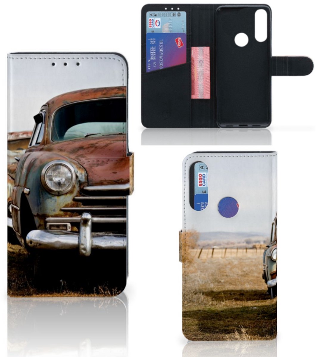 Alcatel 1S 2020 Telefoonhoesje met foto Vintage Auto