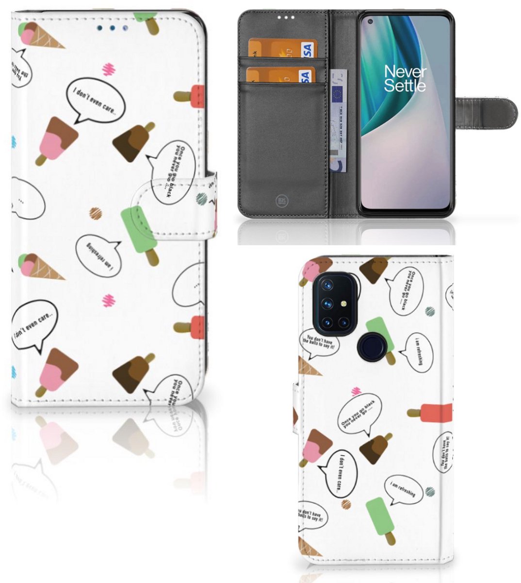 OnePlus Nord N10 Book Cover IJsjes