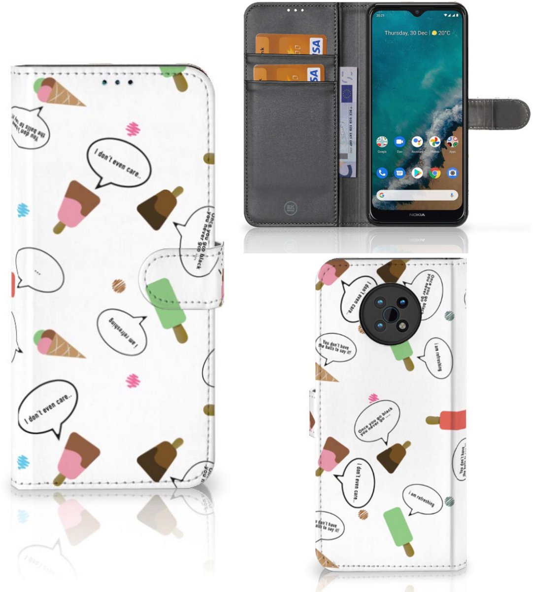 Nokia G50 Book Cover IJsjes