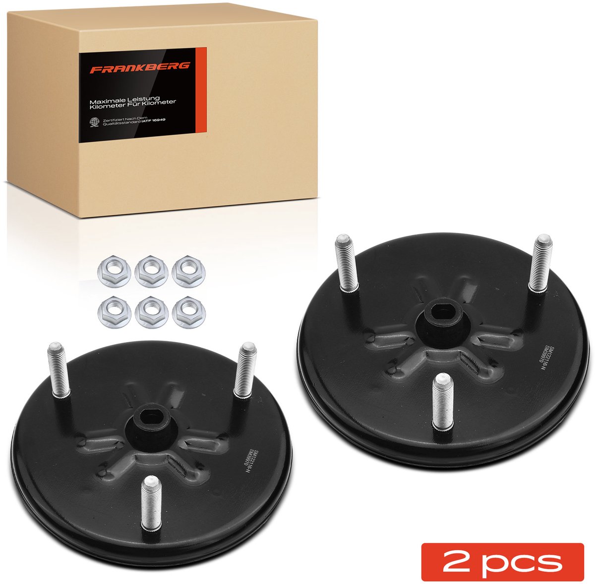 Frankberg 2x Veersteunlager voor Lexus GS JZS160 UZS160 UZS161