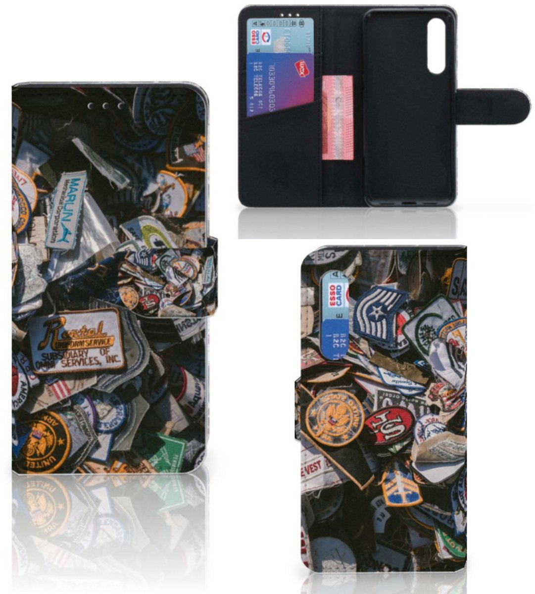 Xiaomi Mi 9 SE Telefoonhoesje met foto Badges