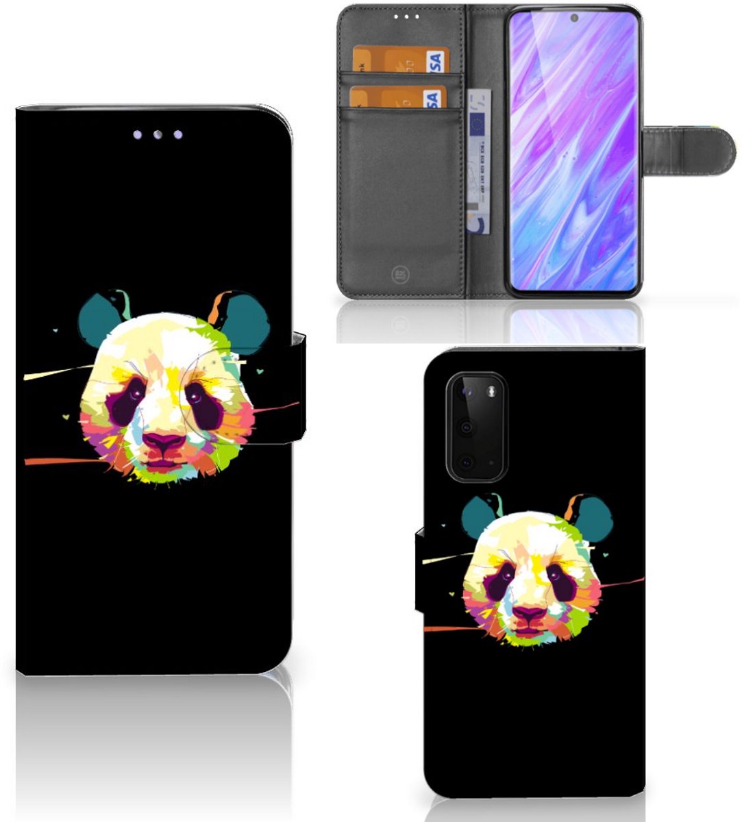 Samsung Galaxy S20 Leuk Hoesje Panda Color