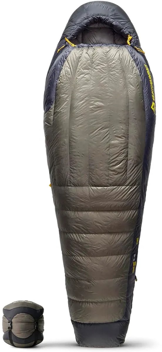 Sea To Summit Spark Pro -9ºc 900+ Slaapzak Grijs 185 cm / Left