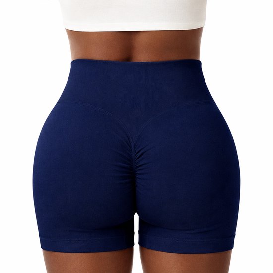 Push-up Legging - Blauw - Kort - Sport — afbeelding 3