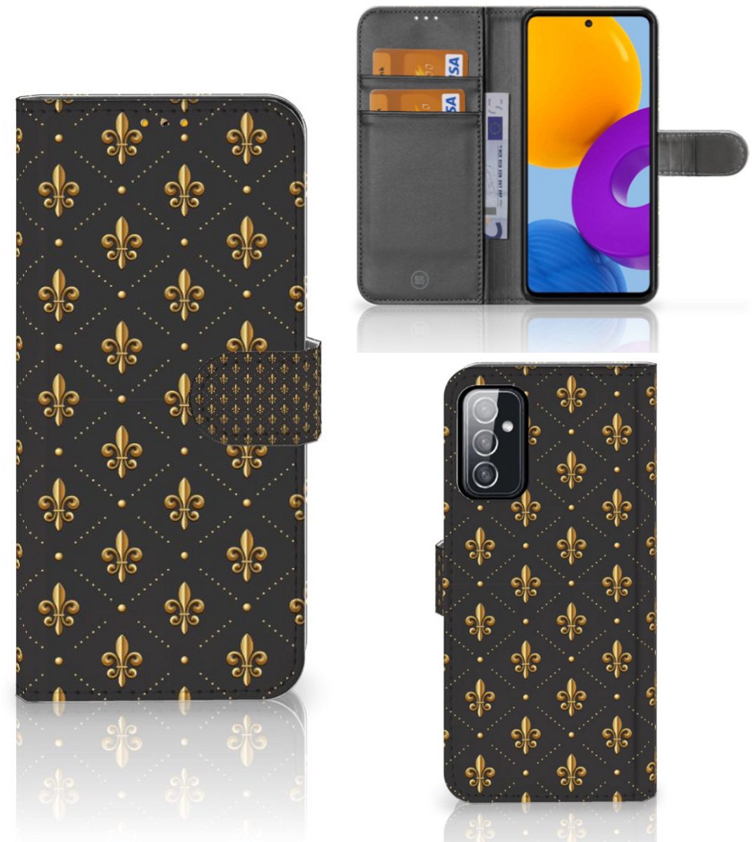 Samsung Galaxy M52 Telefoon Hoesje Franse Lelie