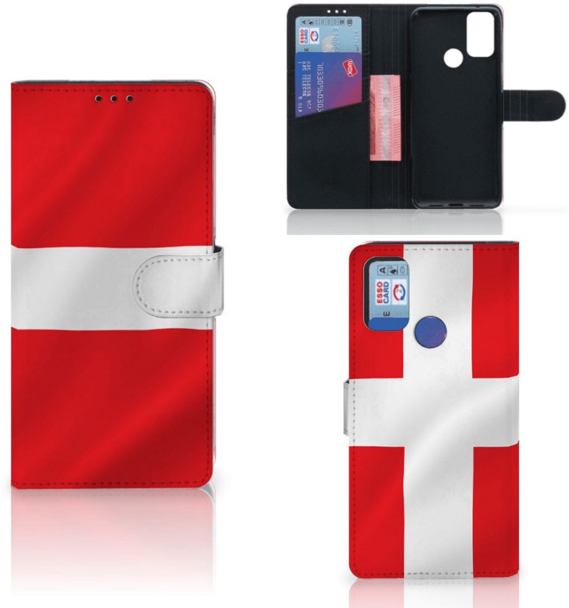 Alcatel 1S (2021) Bookstyle Case Denemarken