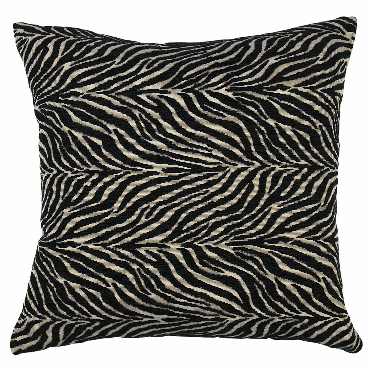Mars & More Kussen zebra zwart/off white 45x45cm*