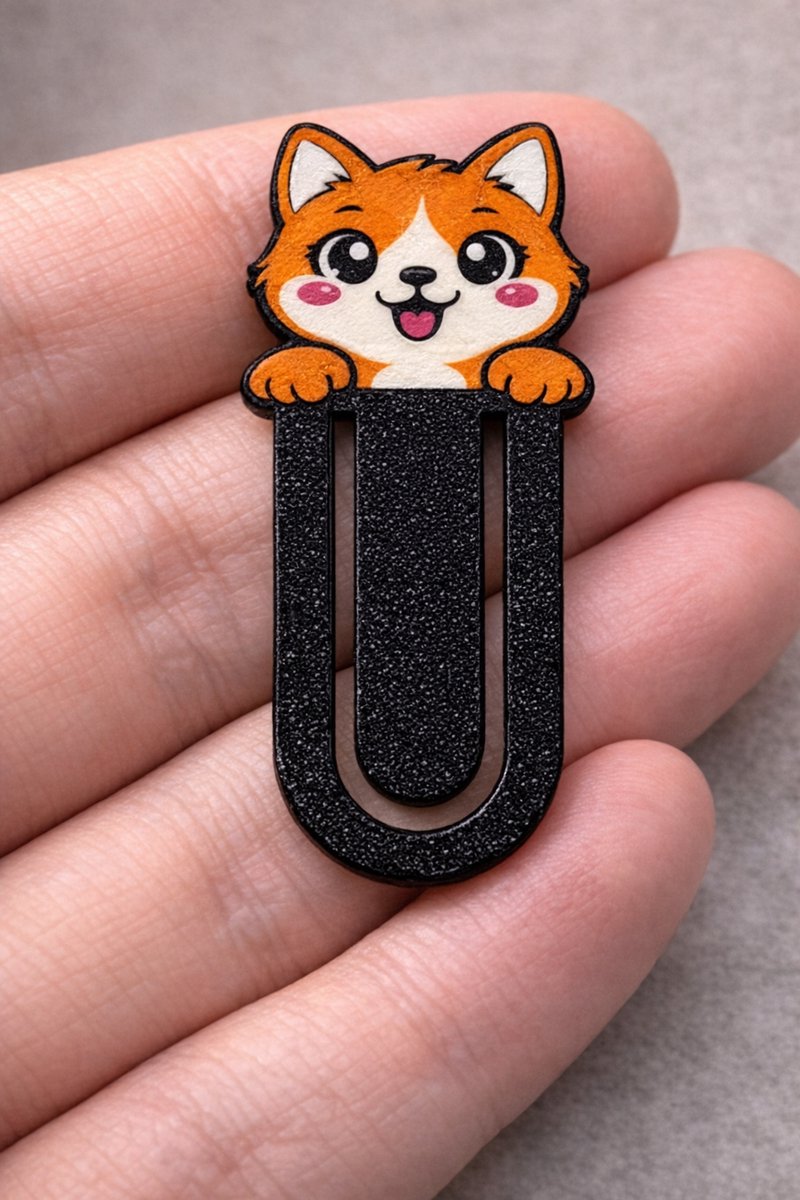 Tap3DX – 3D Geprinte Boekenleggers Set (3 Stuks) – Dieren Bookmark – Cadeau voor Boekenliefhebbers – Uniek Design