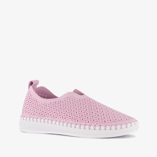 Hush Puppies Daisy dames instappers lila - Maat 40 - Uitneembare zool