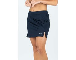 Sjeng Sports WINNER Tennis Rok Dames Marineblauw 4 way stretch binnenbroekje Bestseller comfortabele sportrok dames tennis kleding