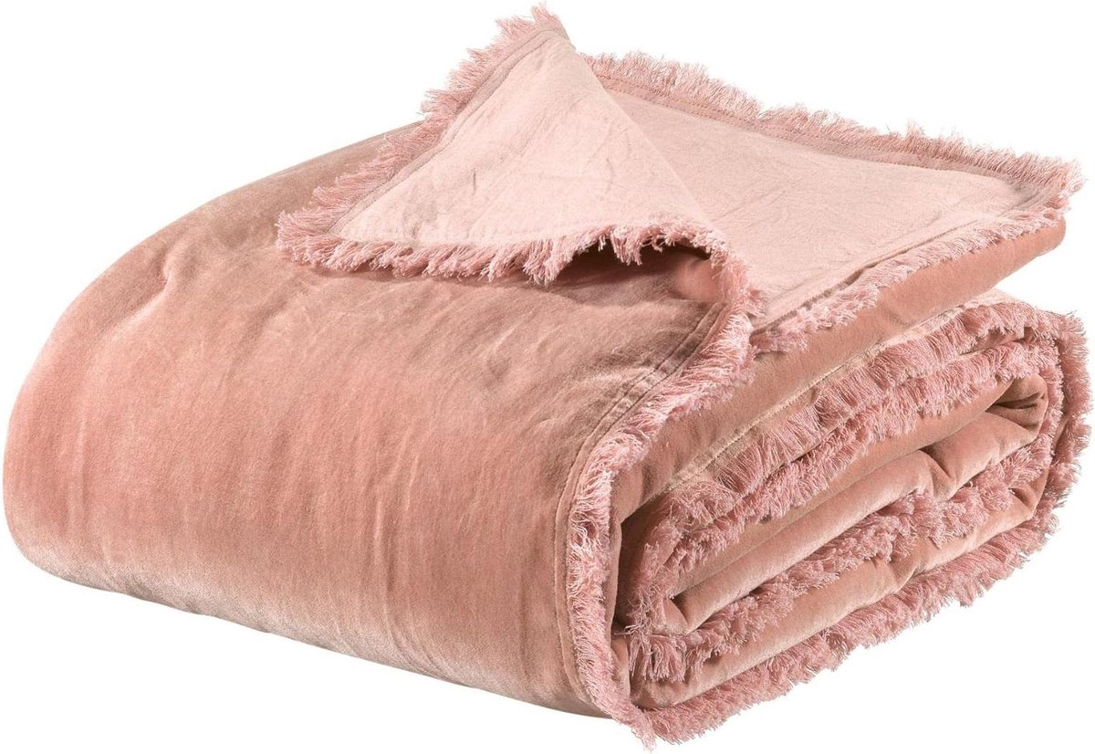 Dekbed Roze - Donsdeken Plaid - Extra Warmte - Oeko-Tex Gecertificeerd - 85x200 cm - Roze