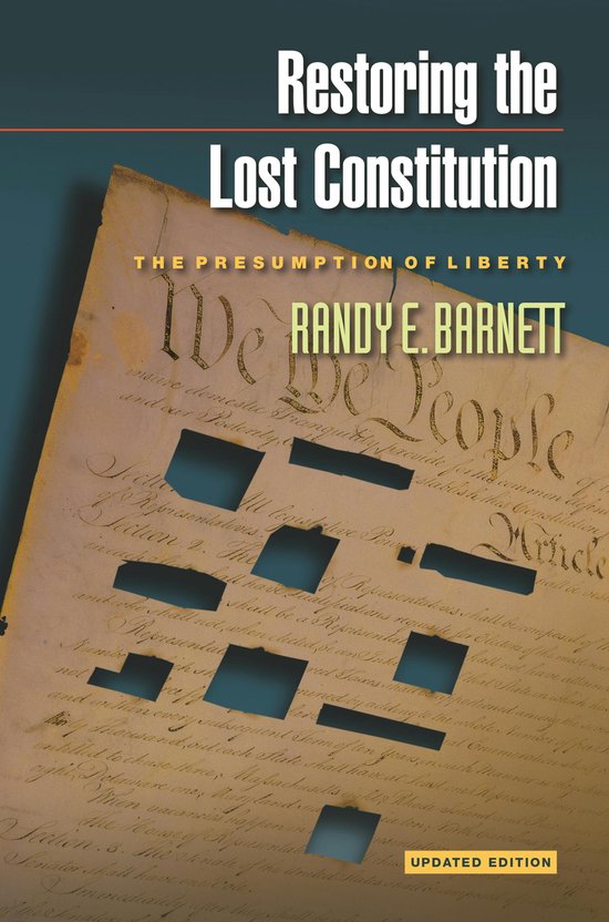 Restoring the Lost Constitution - cover