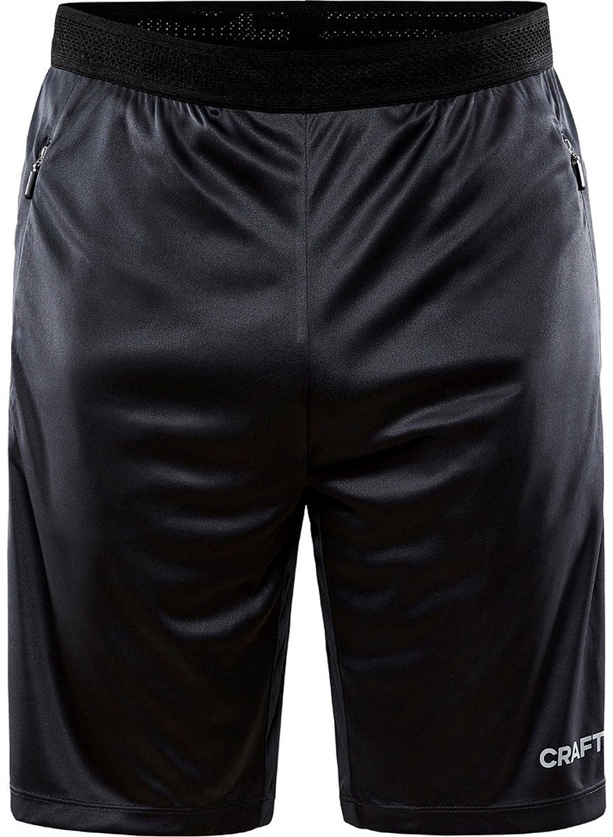 Craft Evolve Zip Pocket Short Heren - Asfalt | Maat: XS